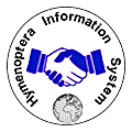 Sponsorship from the Hymenoptera Information System Sponsorship from the Hymenoptera Information System